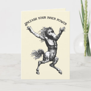 Persoonlijkheid van de spiritueel luie mens kaart