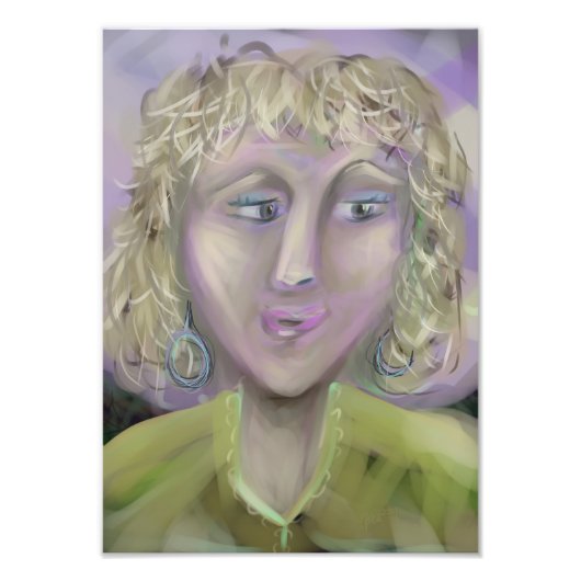 Persoonlijkheidsportret 10x14 foto afdruk (Voorkant)