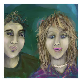 Persoonlijkheidsportret 24x24 Limited Edition 24 j Foto Afdruk