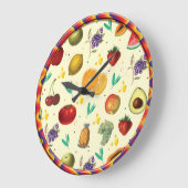 Persoonsbenaming tropische groenten en fruit grote klok (Hoek)