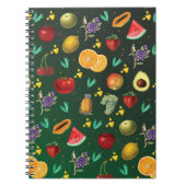 Persoonsbenaming tropische groenten en fruit notitieboek (Voorkant)