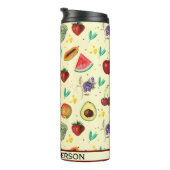 Persoonsbenaming tropische groenten en fruit thermosbeker (Geroteerd rechts)