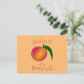 Persoonsgegevens van een vriend briefkaart (Staand voorkant)