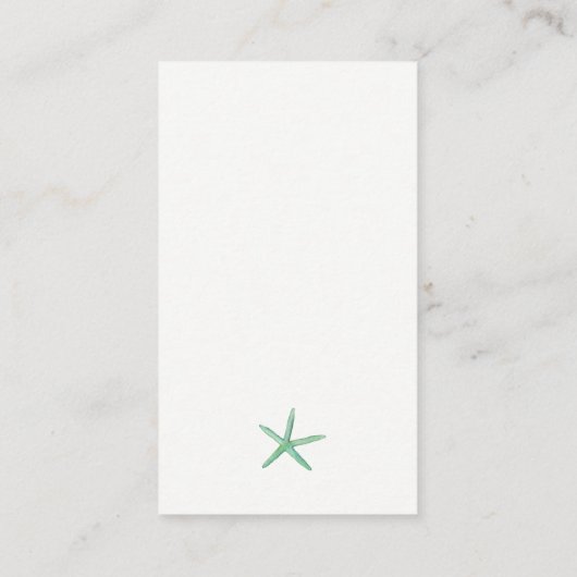 Persoonsgegevens voor elke bruiloft met QR-code Plaatskaartje (Achterkant)