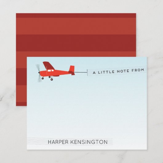 Persoonskelk voor straalvliegtuigen kaart (Voorkant / Achterkant)