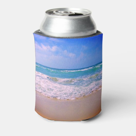 Persoonsnaam strand en Zee Blikjeskoeler (Blikje Achterkant)