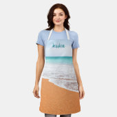 Persoonsnaam strand en Zee Schort (Gedragen)