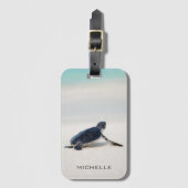 Persoonsnaam van tarwestratie | NATUUR Bagagelabel (Voorkant (verticaal))