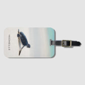 Persoonsnaam van tarwestratie | NATUUR Bagagelabel (Voorkant (horizontaal))