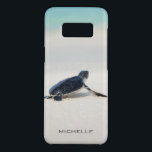 Persoonsnaam van tarwestratie | NATUUR Case-Mate Samsung Galaxy S8 Hoesje<br><div class="desc">Dit ontwerp is voorzien van een baby schildpad waardoor het naar de oceaan gaat nadat het geboren is. Personaliseer door de tekst in het tekstvakje uit te geven of tekst voor geen naam te schrappen. #schildpad #oceaan #seaturtle #leatherback #strand #sealife #personalized #natuur #Samsung</div>