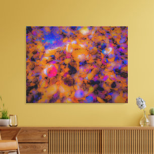 Persoonsonderdrukking, Rocks en Sea Shells Canvas Afdruk