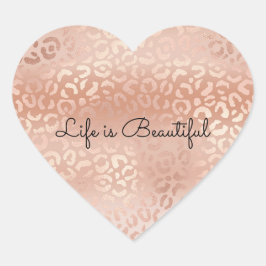  perspatafdruk hart sticker