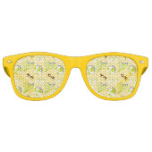 Perspatrooster met zonnebrillen en zonnezonnepanel (Voorkant)