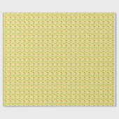 Perspatrooster met zonnebrillen en zonnezonnepanel cadeaupapier (Vlak)