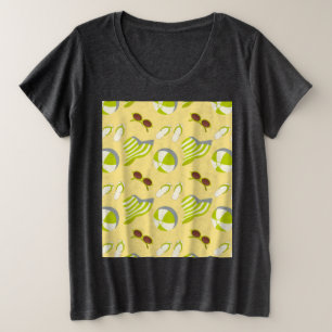 Perspatrooster met zonnebrillen en zonnezonnepanel grote maat t-shirt