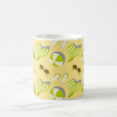 Perspatrooster met zonnebrillen en zonnezonnepanel magische mok (Center)