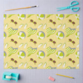 Perspatrooster met zonnebrillen en zonnezonnepanel tissuepapier (Craft)