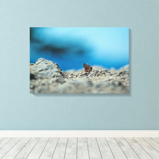 Perspectief Canvas Afdruk (Insitu (Houten vloer))