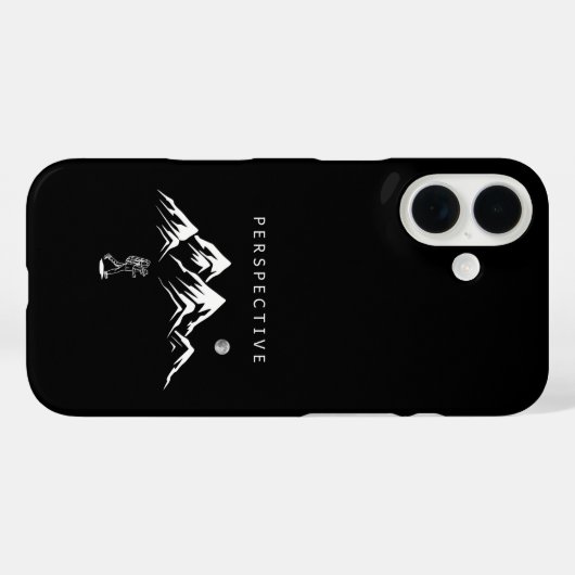 Perspectief Case-Mate iPhone Case (Achterkant (horizontaal))