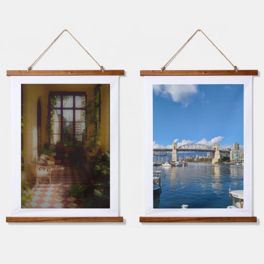 Perspectief Hangend Wandkleed (Dubbel)
