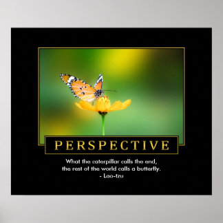 Perspectief Inspirerend Poster