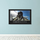 Perspectief: Inspirerend prijsopgave 2 Canvas Afdruk (Insitu (Houten vloer))