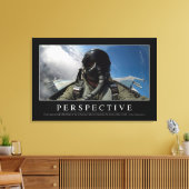 Perspectief: Inspirerend prijsopgave 2 Canvas Afdruk (Insitu (Woonkamer))