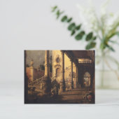 Perspectief met een Portico Briefkaart (Staand voorkant)