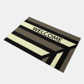 Perspectief Moderne Stripe Deurmat (Schuin)