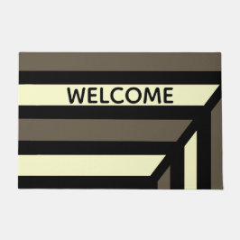 Perspectief Moderne Stripe Deurmat