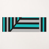 Perspectief Moderne Stripe Yogamat (Voorkant (horizontaal))