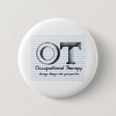 Perspectief Ronde Button 5,7 Cm (Voorkant)