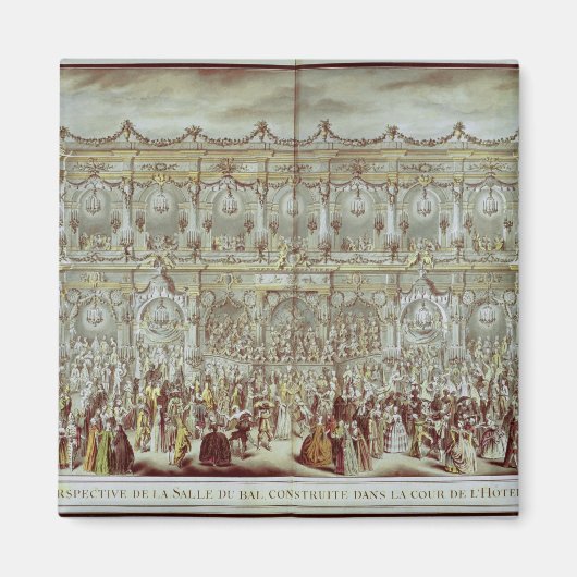 Perspectief uitzicht van de ballroom magneet (Voorkant)