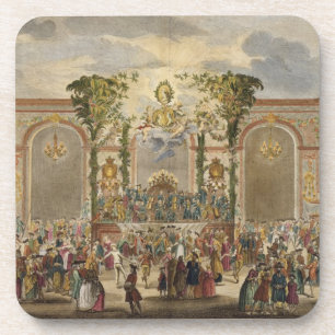 Perspectief Uitzicht van de Binnenlandse Zaken van Bier Onderzetter