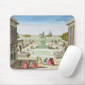 Perspectief Uitzicht van de Plaats Louis XV Muismat (Met muis)