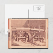 Perspectief uitzicht van een "Patouillet" Briefkaart (Voorkant / Achterkant)