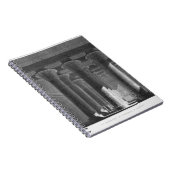 Perspectief uitzicht van het portico interior, Esn Notitieboek (Rechterzijde)