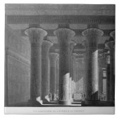 Perspectief uitzicht van het portico interior, Esn Tegeltje (Voorkant)