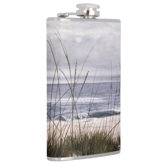 "Perspectief" Vinylomgepakte kolf Heupfles (Rechts)