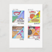 Perspectief vrouwen en Mannen Briefkaart (Voorkant)