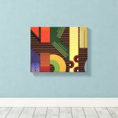 perspectiefcanvas canvas afdruk (Insitu (Houten vloer))