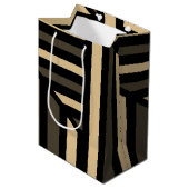 Perspectieflijn Art Stripe Medium Cadeauzakje (Voorkant Gekanteld)