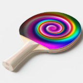 Perspectiefpunt 6 Ping Pong Paddle Tafeltennisbatje (Voorkant Gekanteld)