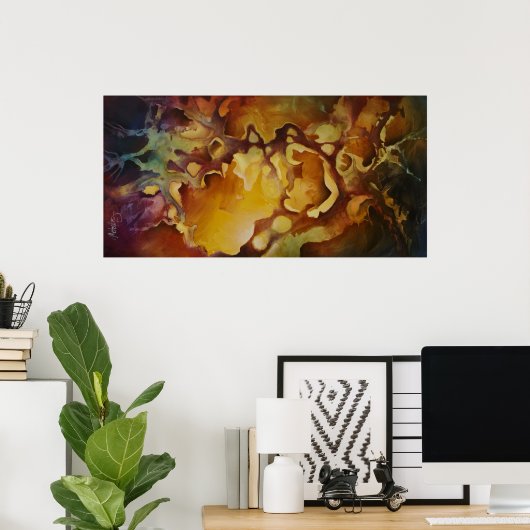 'Perspectiefpunt' Poster (Thuiskantoor)