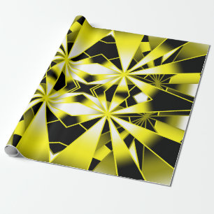 Perspectieftekening voor kleurverloop Bumblebee Cadeaupapier