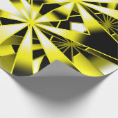 Perspectieftekening voor kleurverloop Bumblebee Cadeaupapier (Hoek)