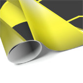 Perspectieftekening voor kleurverloop Bumblebee Cadeaupapier (Rol Hoek)