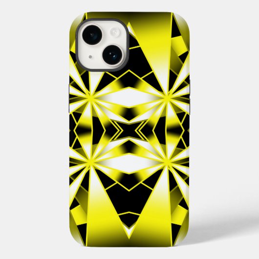 Perspectieftekening voor kleurverloop Bumblebee Case-Mate iPhone Case (Achterkant)