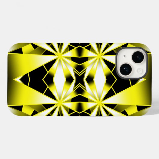 Perspectieftekening voor kleurverloop Bumblebee Case-Mate iPhone Case (Achterkant (horizontaal))