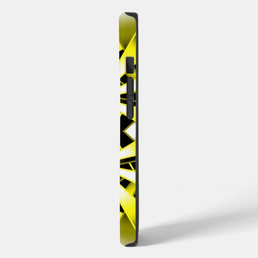 Perspectieftekening voor kleurverloop Bumblebee Case-Mate iPhone Case (Achterkant / Links)